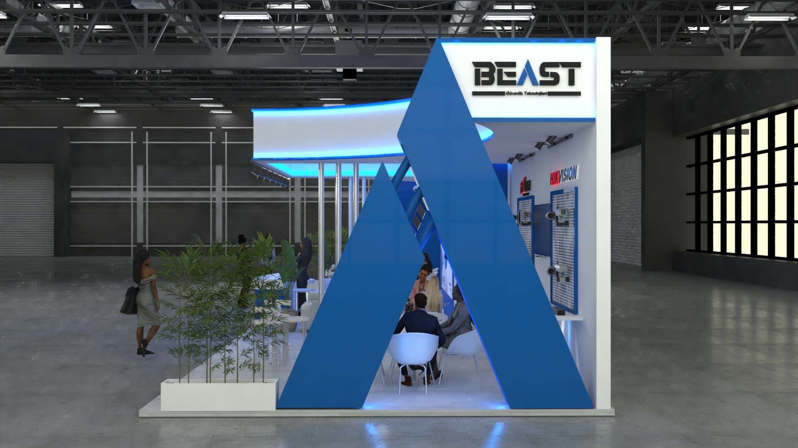 Beast fuar standı — Alba Dizayn tasarımı
