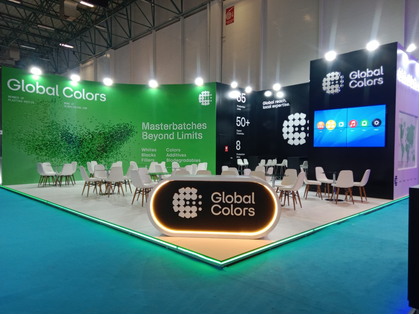 Global Colors fuar standı
