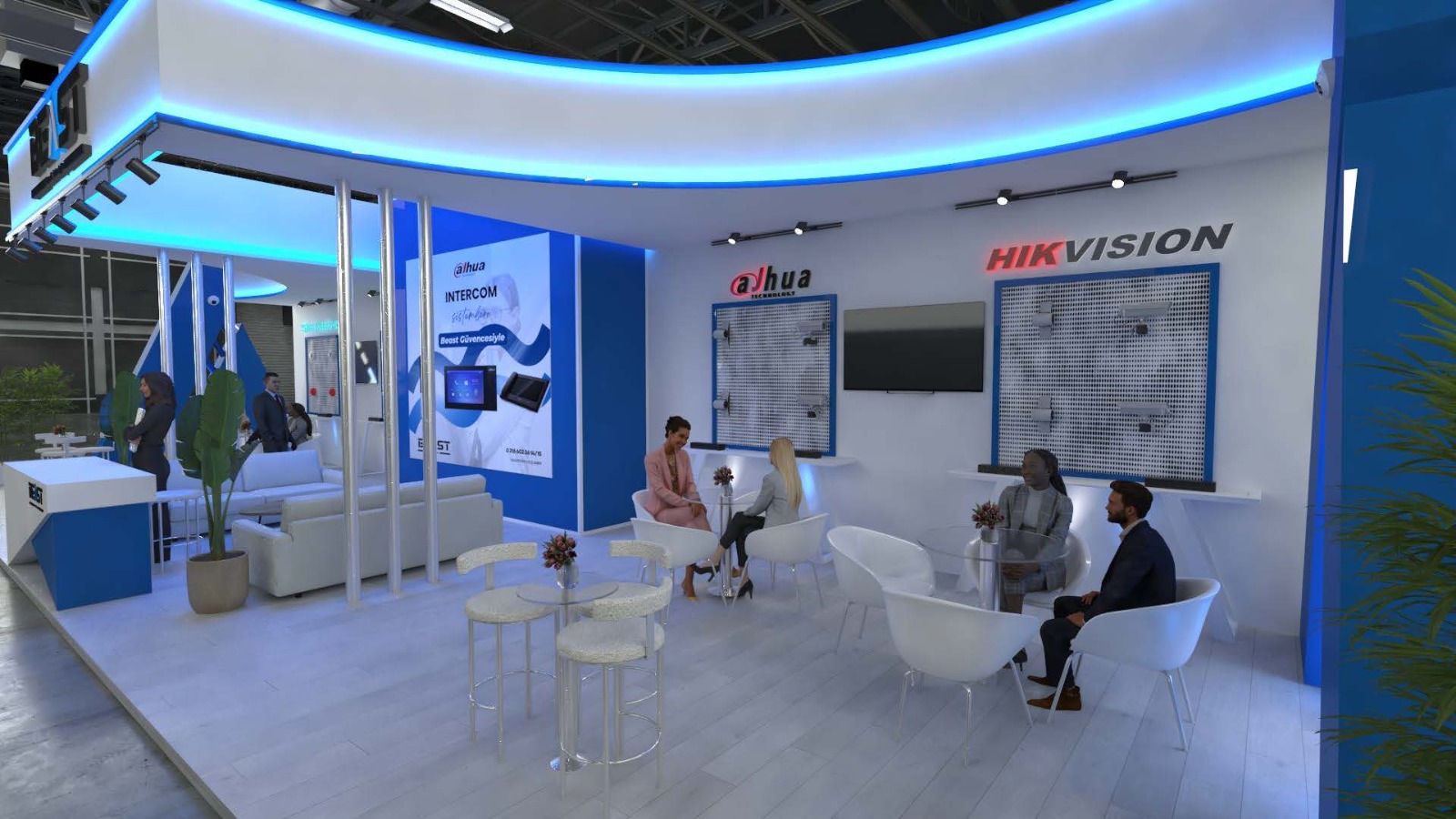 Hikvision fuar standı