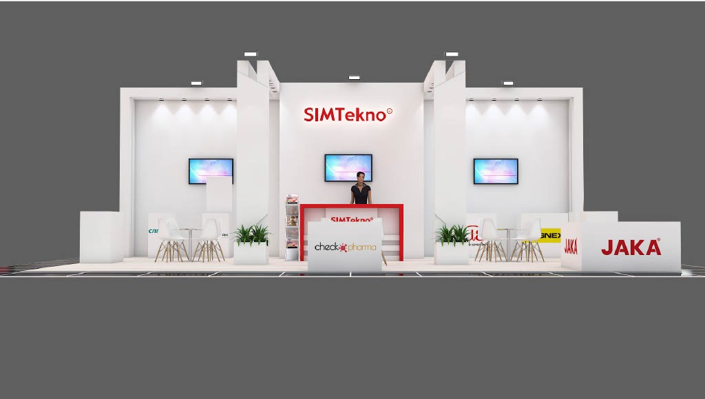 Simtekno fuar standı