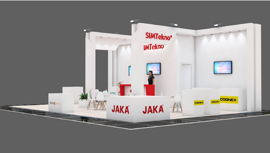 Simtekno fuar standı