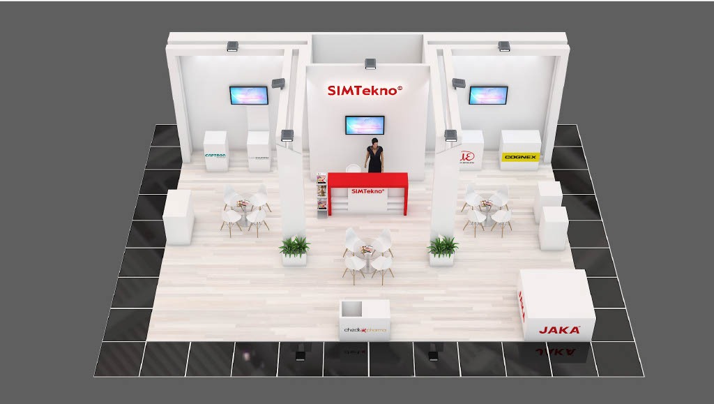 Simtekno fuar standı