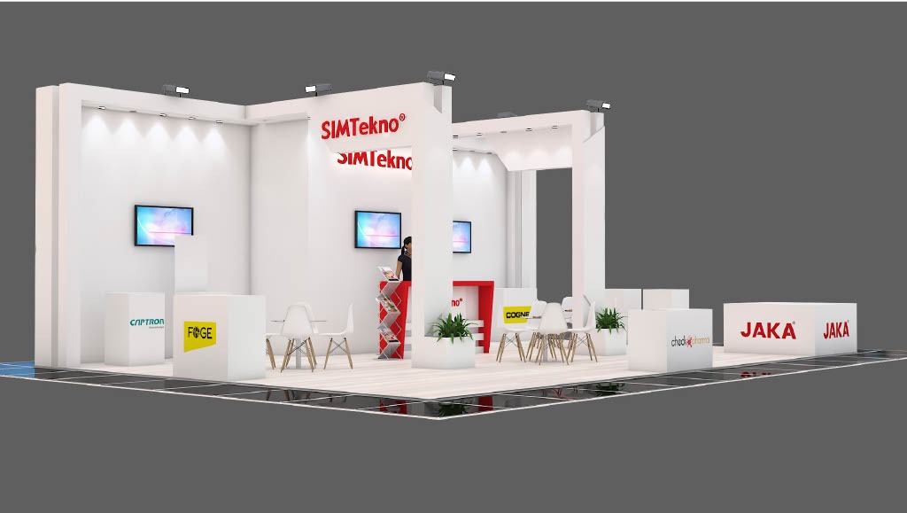 Simtekno fuar standı
