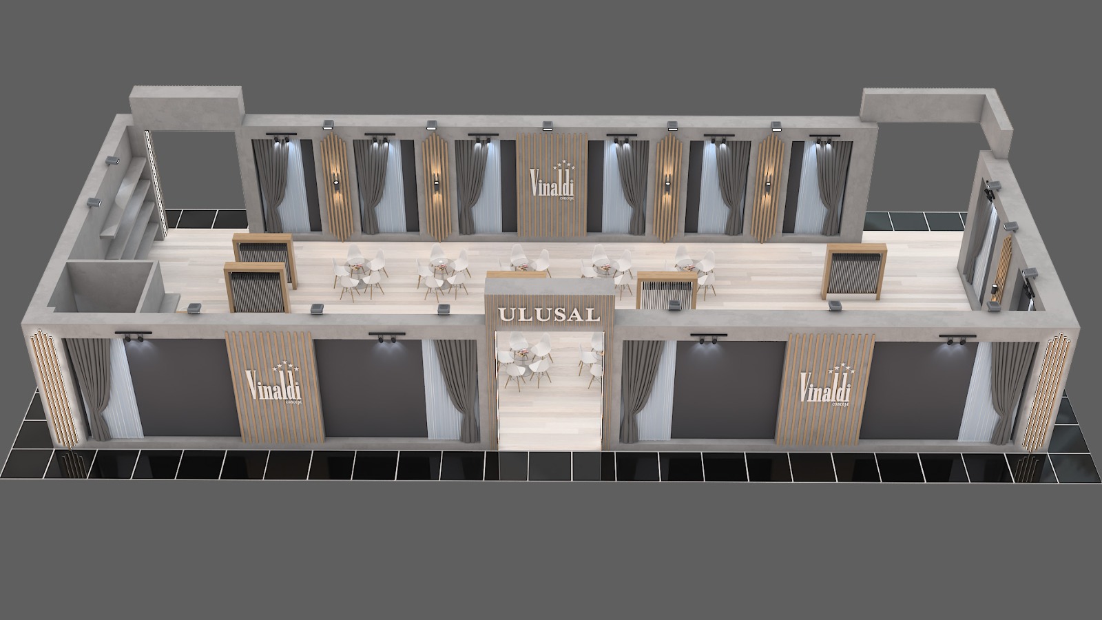 Ulusal (Vinaldi) fuar standı